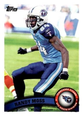 2011 Topps #258 Randy Moss - Image 1 of 2