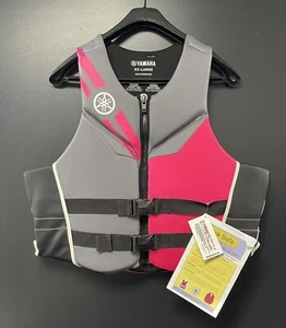YAMAHA Men's Neoprene 2-Buckle PFD Life Jacket Vest MAW-20VNE-PK-2X PINK XXL - Picture 1 of 3