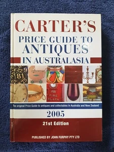ALAN CARTER PRICE GUIDE 2005 Hard Cover Australian Antiques Reference Australia - Picture 1 of 5