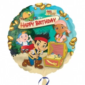 Broward BalloonsJake and the Neverland Pirate Birthday Balloon 18 Inch (Qty 2) - Picture 1 of 1