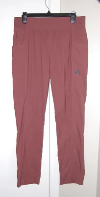 Calça guia Eddie Bauer First Ascent Borgonha feminina tamanho 10 - Imagem 1 de 4