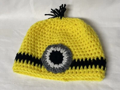 Sombrero Minion tejido Foto 1 de 4