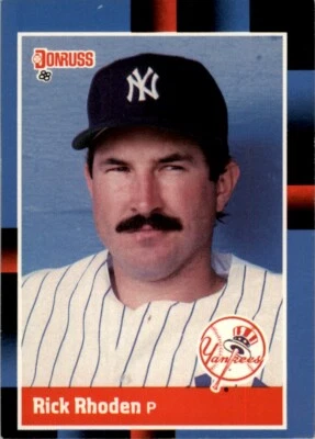 1988 Donruss Rick Rhoden #128 - Image 1 of 2