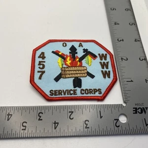 Thal-Coo-Zyo Lodge #457 X-8 Service Corps OA Order of the Arrow 4A-695G - Picture 1 of 1