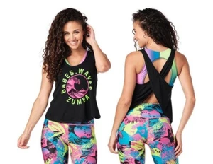 Zumba Bright Bold Open Back Tank Size XS - Picture 1 of 1