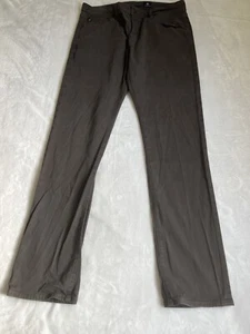 Adriano Goldschmied mens 35x34 brown the Everett slim straight - Picture 1 of 12