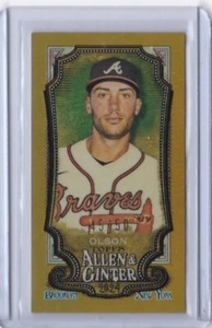 2024 Allen & Ginter Chrome Gold Mini Matt Olson #45 Atlanta Braves 45/50 - Picture 1 of 2