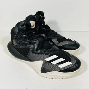 Adidas Crazy Team K Jugend Jungen Größe 6 schwarz weiß Basketballschuhe Turnschuhe - Bild 1 von 10