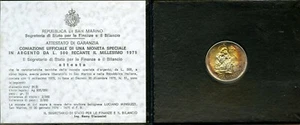 1975 - L. 500 in Ag commemorativo "Scalpellino" - Bild 1 von 1
