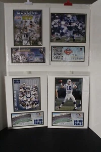 4 Commemorative Indianapolis Colts Postal Covers & Photographs - Factory sealed - Picture 1 of 10