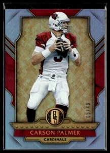 2017 Panini Gold Standard Platinum Carson Palmer 05/49 Arizona Cardinals #110 - Picture 1 of 2