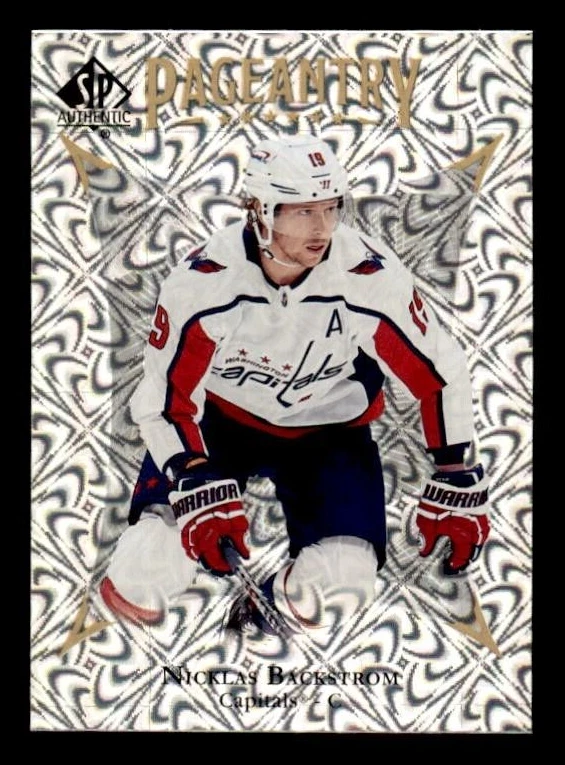 2021-22 SP Authentic Pageantry #P26 Nicklas Backstrom Capitals - Image 1 of 2