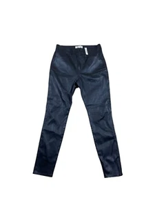 Jeans Madewell neri a vita alta skinny edizione pelle di agnello taglia 29 nuovi con etichette - Foto 1 di 4