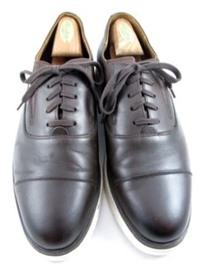 Allen Edmonds "CARSON" Slipper Leder HYBRID SCHNÜRER Derby 10 D Espresso (601N - Bild 1 von 11