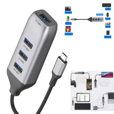 Dock station Splitter Adapter Extension Cable Type-C To USB 3.0 Adapter usb hub - Image 1 of 4