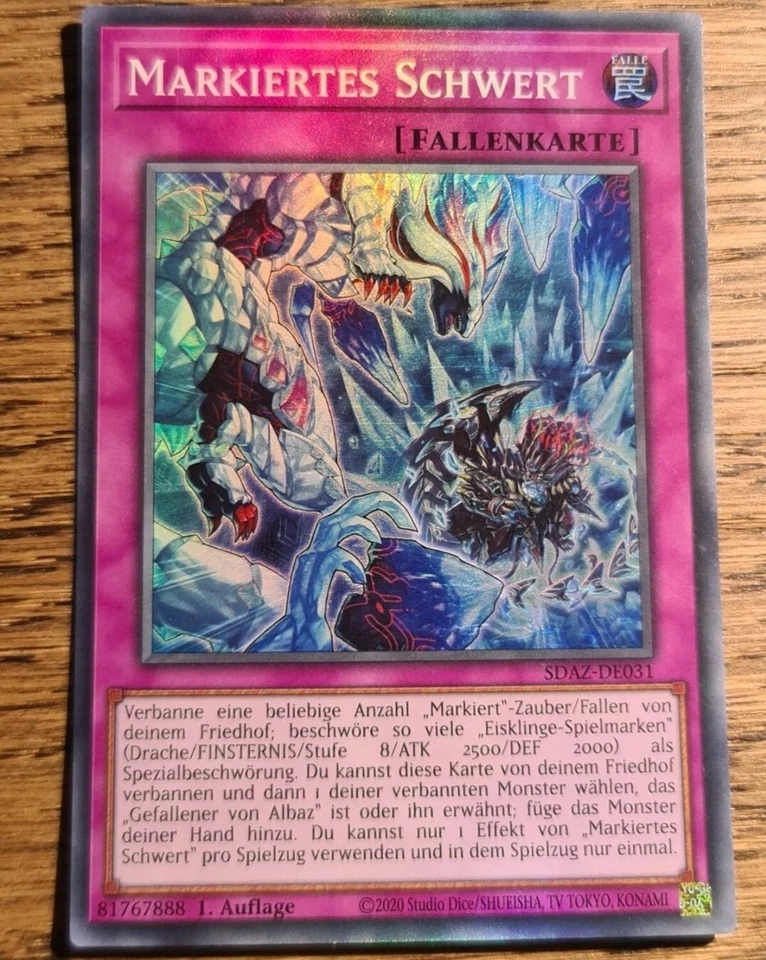 Branded Sword●YUGIOH●SDAZ●2022●GERMAN●SUPER RARE●1st ED●NM #06146 - Image 1 of 1