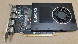 DELL 087CG5 87CG5 NVIDIA QUADRO P2000 GRAPHICS CARD | VCQP2000 | 5GB GDDR5 - Picture 1 of 3