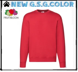 Sudadera Hombre Jersey Sudadera Hombre Set-In Premium Fruit Of The Loom - Imagen 1 de 5