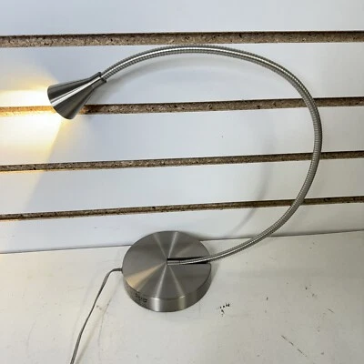 IKEA TIVED Stainless Steel LED Desk Lamp Adjustable Flexible Gooseneck Light HBN - Image 1 of 4