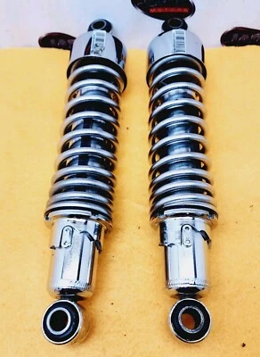 HARLEY DAVIDSON SPORTSTER CHROME REAR SHOCKS SEVENTY TWO 72 SUPERLOW 1200 883 48 - Image 1 of 4
