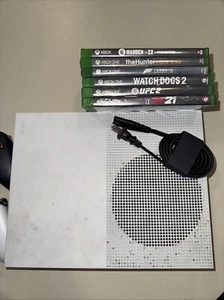 Xbox One S 1TB Konsole - Weiß (XBS1TB) getestet funktioniert mit Controllern & Spielen - Bild 1 von 3