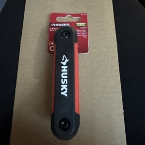 Husky 9 Piece Sizes Folding Alloy Steel Hex Key Allen Wrench Tools Set SAE New - Picture 1 of 8