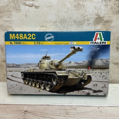 ITALERI M48A2C TANK, #7068, 1:72. Really Rare And Hard To Find Kit. - Image 1 of 3