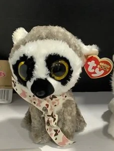 Vintage Beanie | Ty Beanie Boos LINUS der Lemur 6 Zoll Stofftier Plüsch - Bild 1 von 2