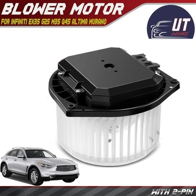 HVAC Blower Motor Brushless for Nissan Altima Murano Pathfinder Maxima INFINITI - Image 1 of 4