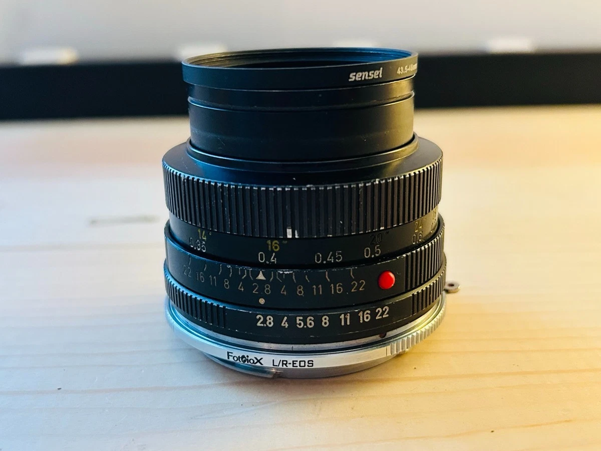 Leica ELMARIT-M f/2.8 28mm Focal Camera Lenses for sale | eBay