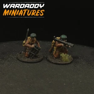Well Painted 28mm Bolt Action British Commando PIAT Team WW2 Warlord Games - Picture 1 of 4