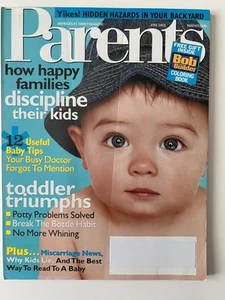 BABY TIPS * DISCIPLINE KIDS June 2002 PARENTS MAGAZINE Potty Problem Miscarriage - Imagen 1 de 19