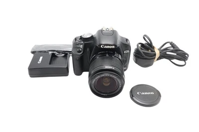 Canon 500D Camera DSLR 15.1MP with 18-55mm, Shutter Count 13495, Good Condition - Image 1 of 4