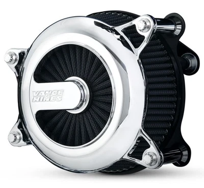 Kit de admisión de purificador de aire cromado Vance & Hines VO2 Rogue (70373) Foto 1 de 2