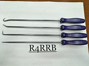 Snap-on Tools US NEW RARE DARK PURPLE 4pc LONG Mini Awl Hook Pick Set ASAL204BDP - Bild 1 von 8