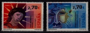 SPAGNA 2009 Archeologia (Mosaici) 2v MNH** - Picture 1 of 1