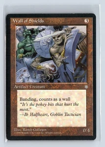 (2x) WALL OF SHIELDS – MTG Magic the Gathering Card – Ice Age – Uncommon - Picture 1 of 6