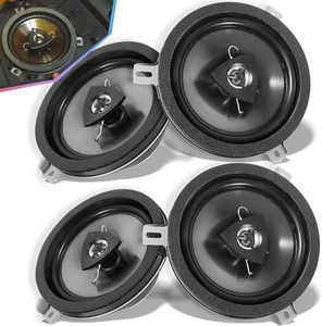 Paquete de 4 altavoces Kicker 77KICK10 de actualización para Jeep Wrangler JK JKU 2007-2018, 6,5" - Imagen 1 de 11