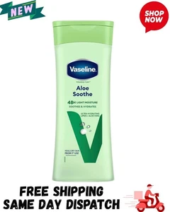 Vaseline Intensive Care Aloe Soothe Body Lotion 400 ml | UK Fast Free Shipping - Picture 1 of 5