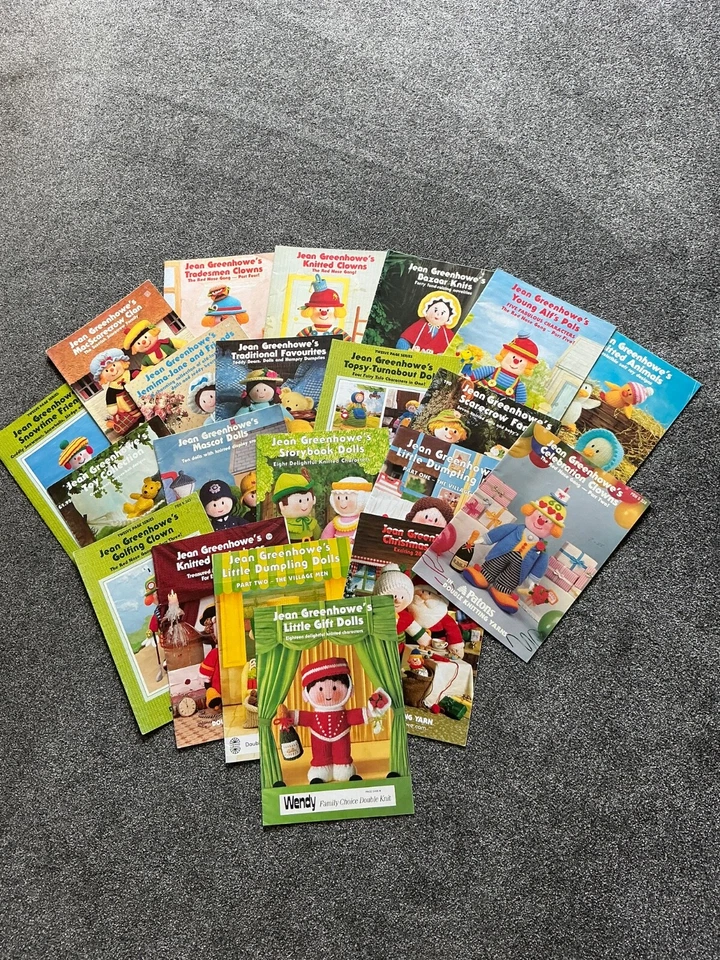 JEAN GREENHOWE TOY KNITTING PATTERN BOOKLETS - Image 1 of 1