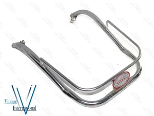 Front Mudguard Bumper Steel Chrome Plated Bajaj Chetak Scooter @US - Picture 1 of 5