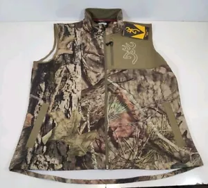Browning Hell's Canyon Mercury Camo Hunting Vest Women's XL Scent Control NWT - Picture 1 of 9