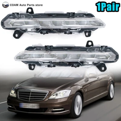 LED Daytime Running Light For Mercedes BENZ S-Class W221 S350 C250 2008-2013 - Image 1 of 4