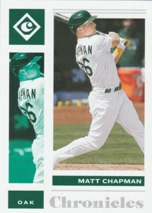 2021 Panini Chronicles Base #39 Matt Chapman Athletics - Picture 1 of 2