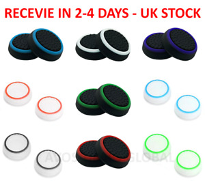 2 Controller Grips Thumb Stick Cap Cover for Xbox One, Xbox 360, PS3, PS4 & PS5