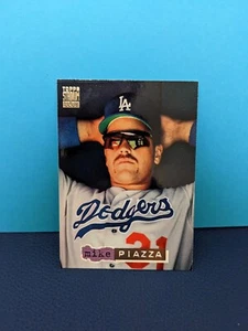 1994 Topps Stadium Club Mike Piazza Los Angeles Dodgers #1/12. Kostenloser Versand. - Bild 1 von 2