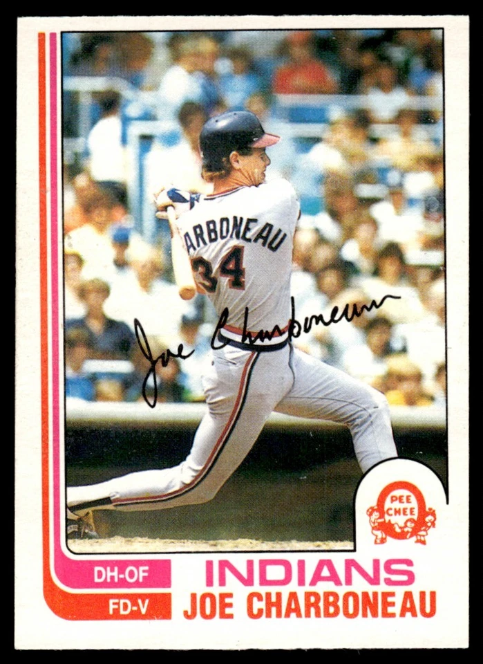 1982 O-Pee-Chee Joe Charboneau Cleveland Indians #211 - Image 1 of 2