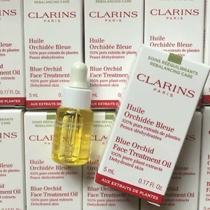 Clarins Blue Orchid Face Treatment Oil 10ml = 2mL x 5 - Picture 1 of 9
