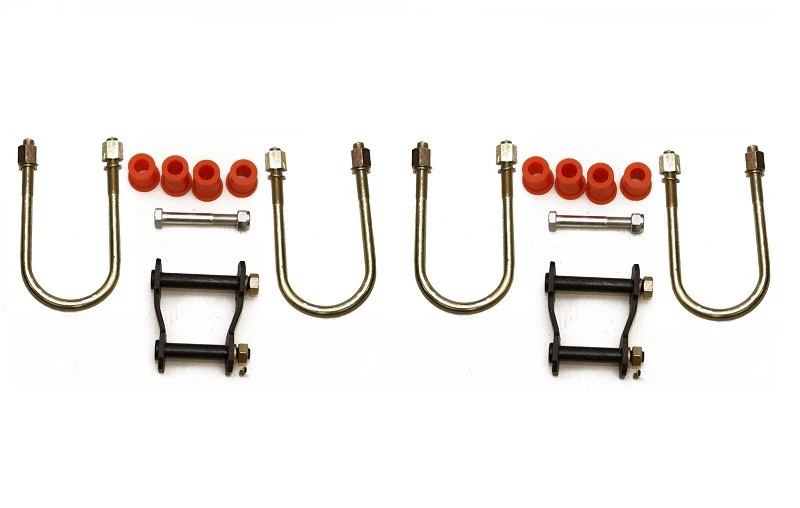 Комплект фитингов задней листовой пружины для пикапа Mazda BT50 2.5TD 8/2006-6/2011 (2 СТОРОНЫ) - Изображение 1 из 1