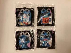 Disney Stitch McDonalds Happy Meal Toys Plush Ornament (Lot Of 3) Sealed 2022 - Picture 1 of 5